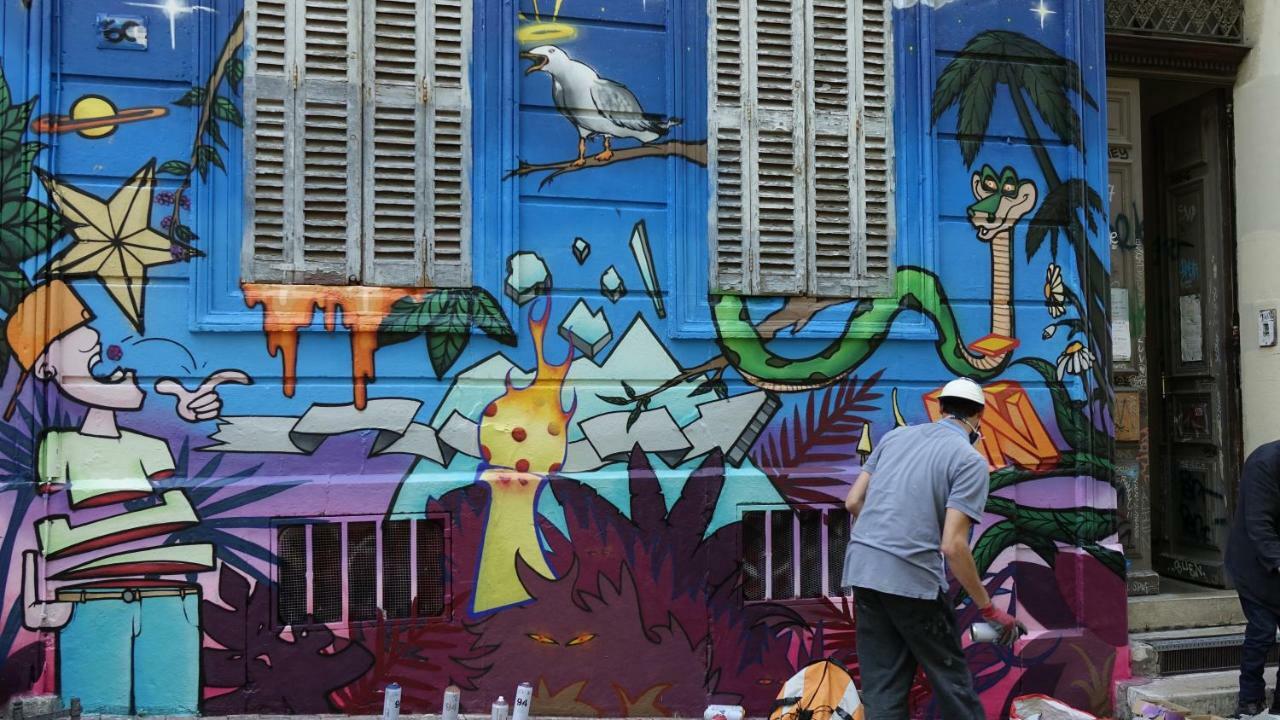 Quartier Des Createurs "La Plaine Cours Julien" Chambre Privee Dans Appartement Menage Frequent Des Parties Commune Marseille Exteriér fotografie